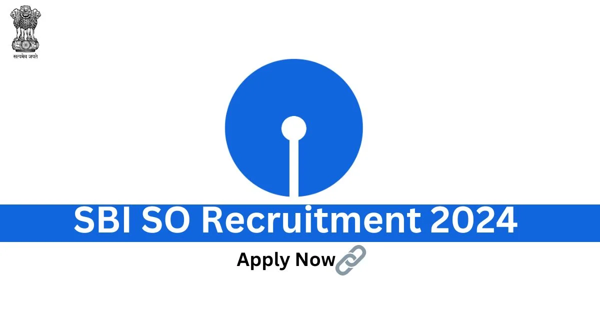 SBI SO Recruitment