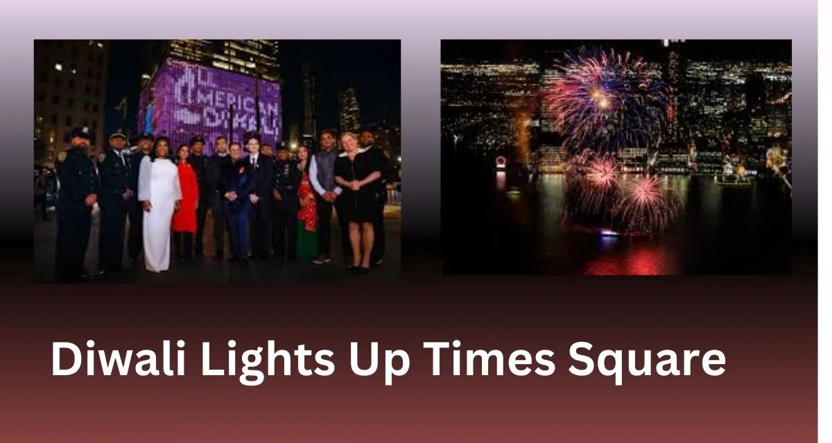 Diwali Lights Up Times Square