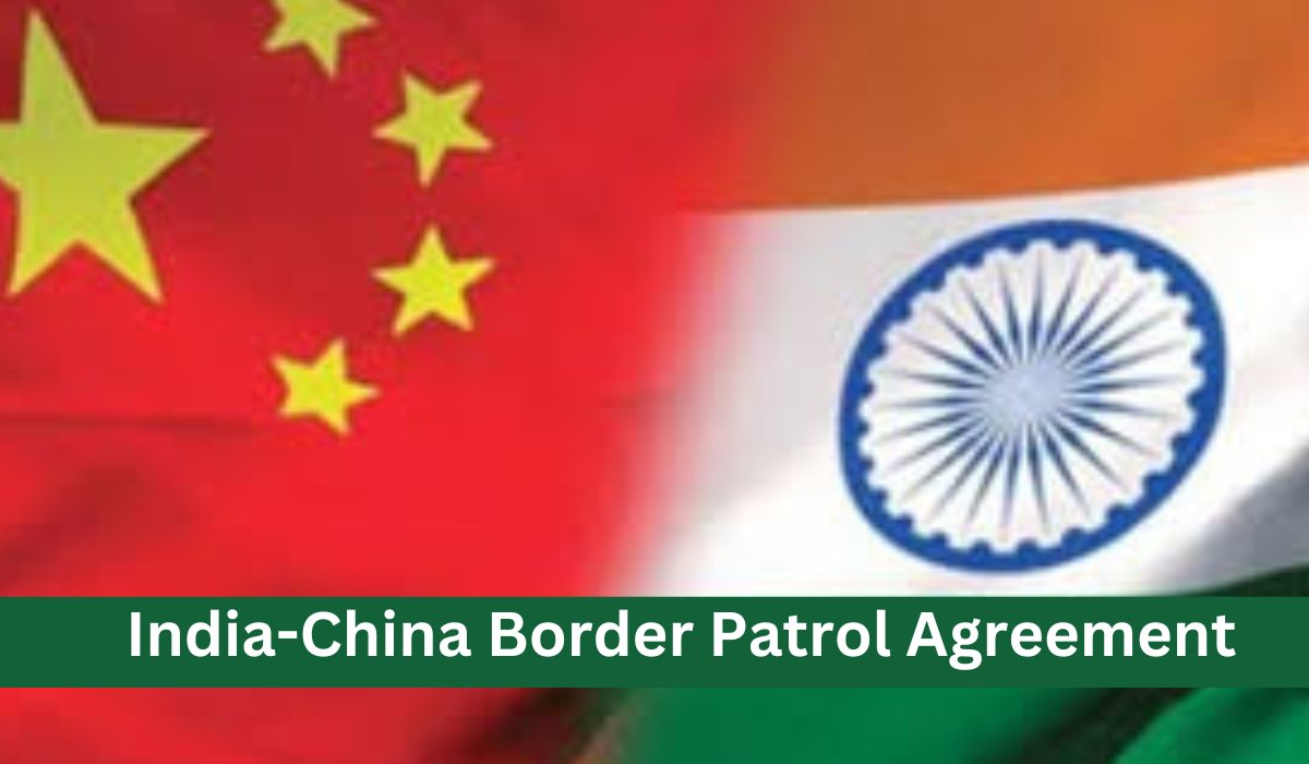 India-China Border Patrol Agreement