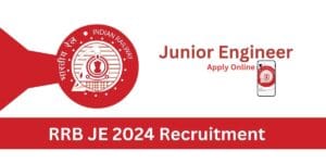 RRB JE 2024 Application