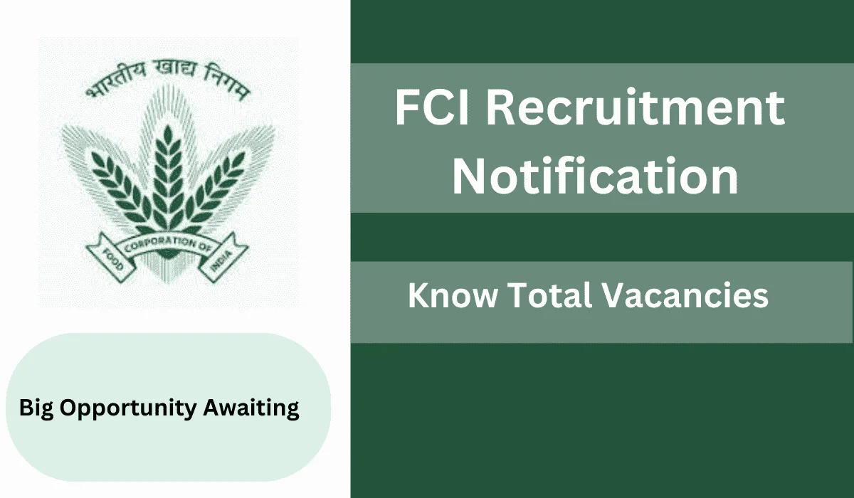 FCI Recruitment Notification